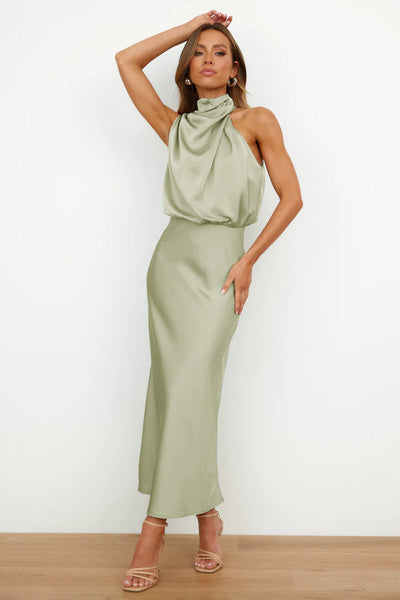 Béatrice | Élégante Robe en Satin
