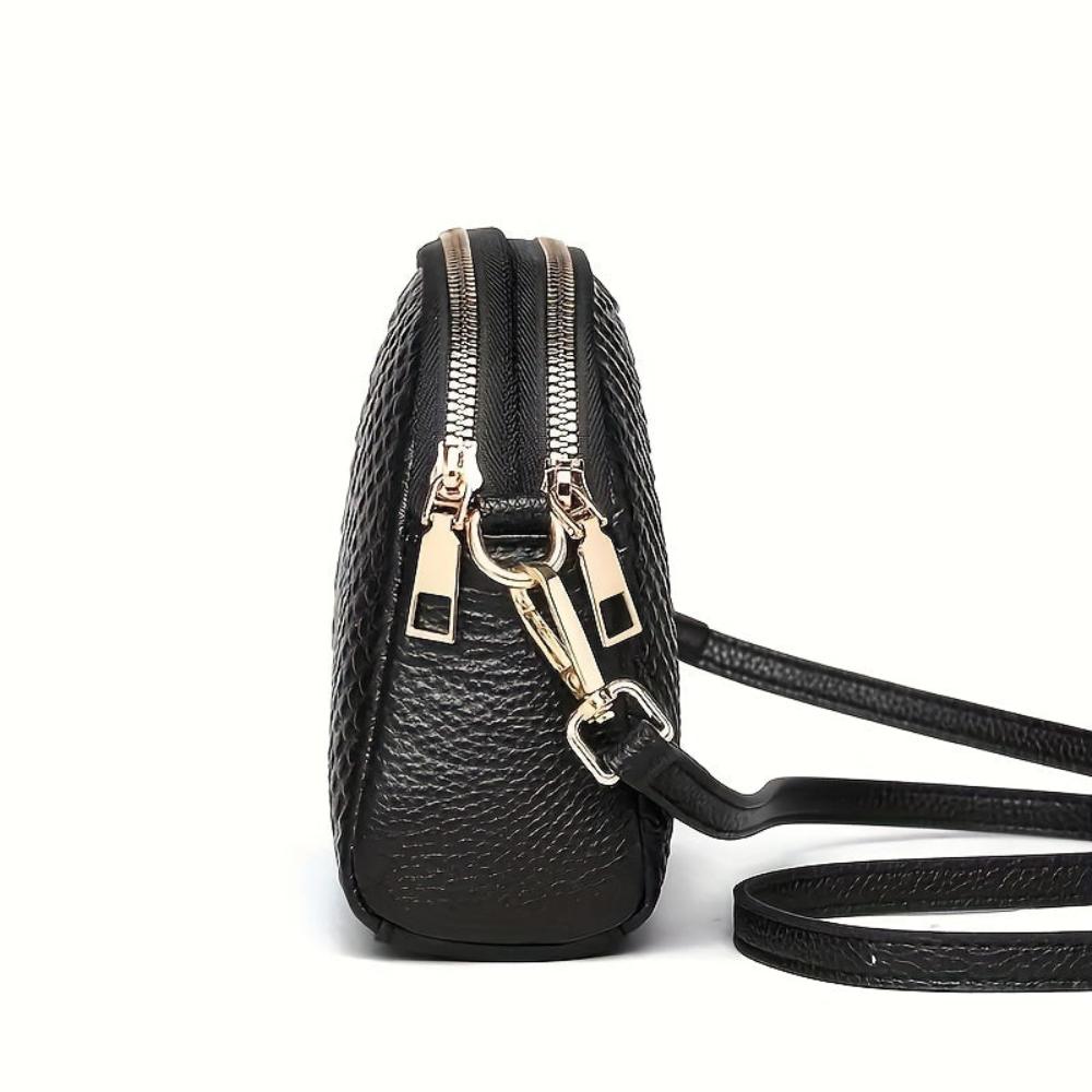 Dariane | Mini sac bandoulière en simili crocodile