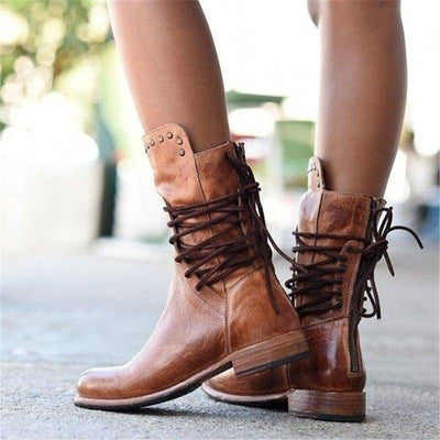 Azélis | Bottes Montantes Élégantes