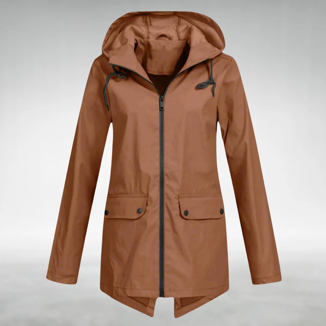 Ombelinea | Veste imperméable légère avec capuche