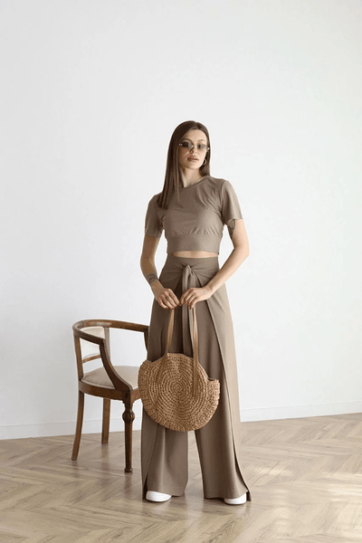 Léa Violette | Pantalon Large