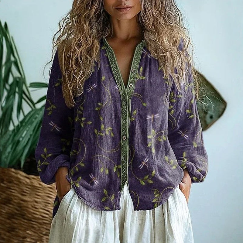 Lysandrella | Blouse imprimée chic