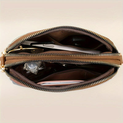 Angélique | Sac bandoulière mini en patchwork