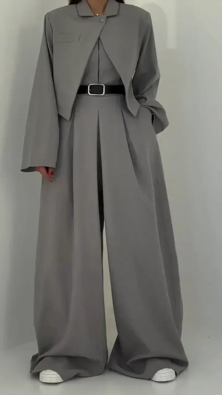 Loubna | Ensemble Élégant avec Blazer