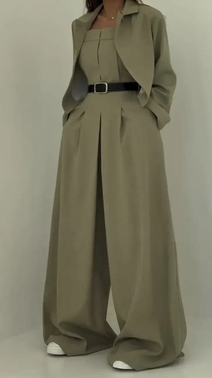 Loubna | Ensemble Élégant avec Blazer