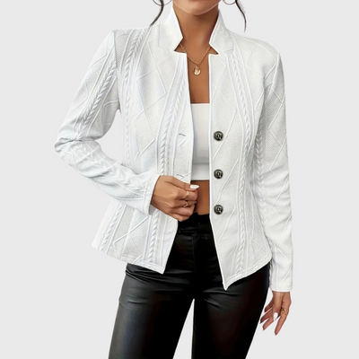 Yvonne | Blazer élégant texturé