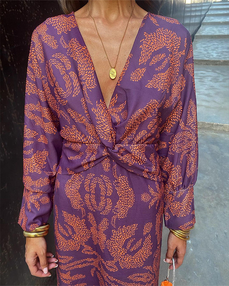 Noémie Lou | Robe imprimée élégante