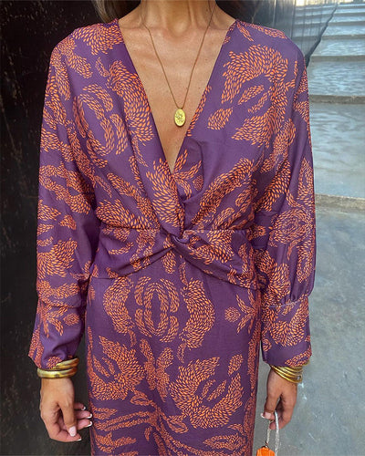 Noémie Lou | Robe imprimée élégante
