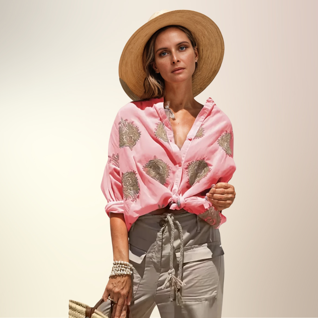 Morgane | Blouse Légère et Chique au Style Estival