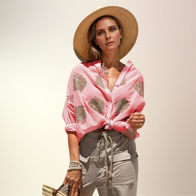 Morgane | Blouse Légère et Chique au Style Estival