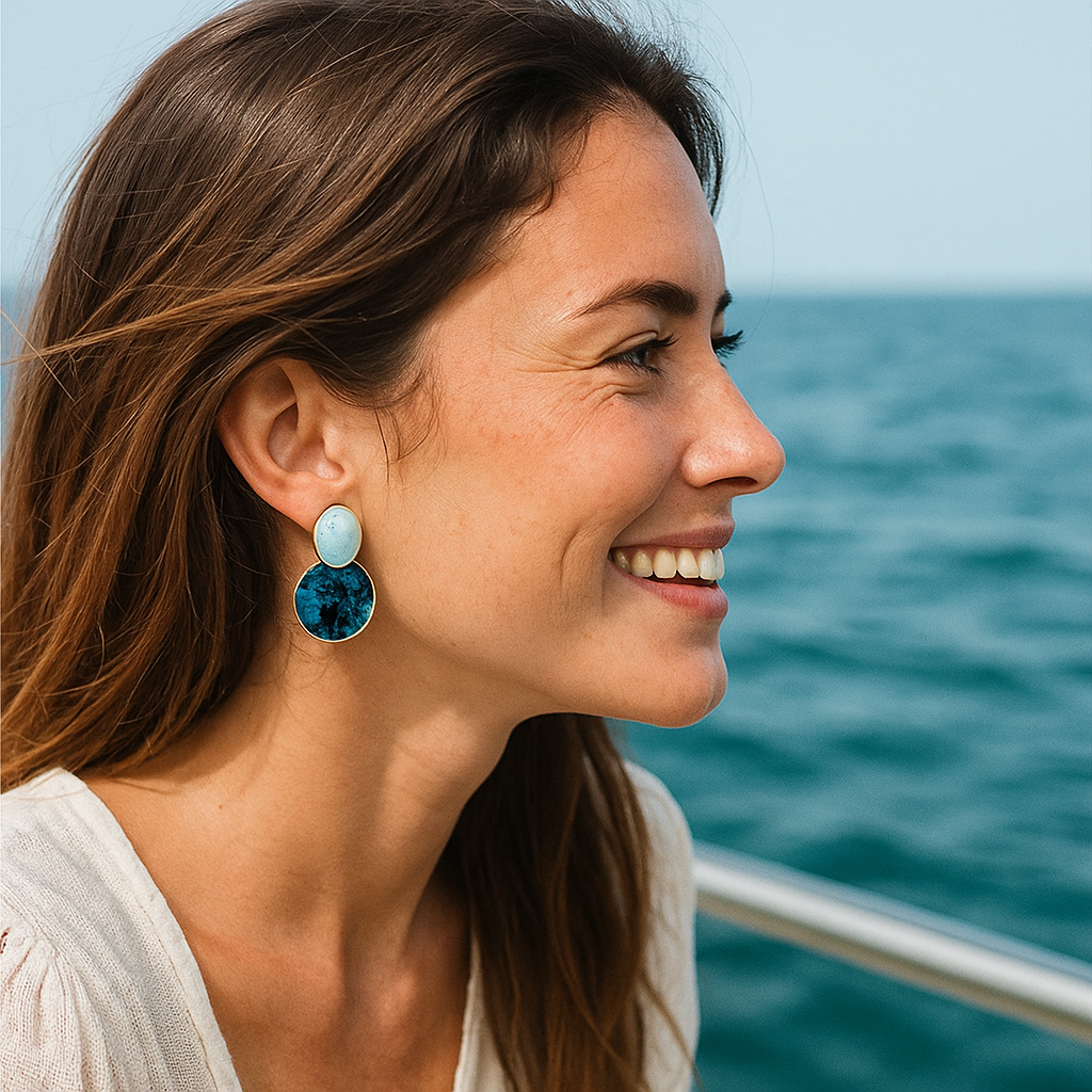Rosalie | Boucles marine