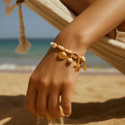 Céline | Bracelet coquillages du matin