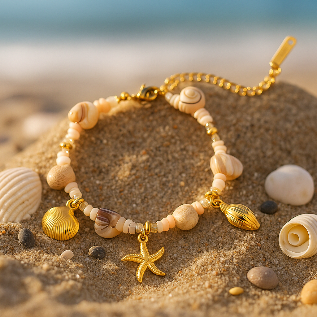 Céline | Bracelet coquillages du matin