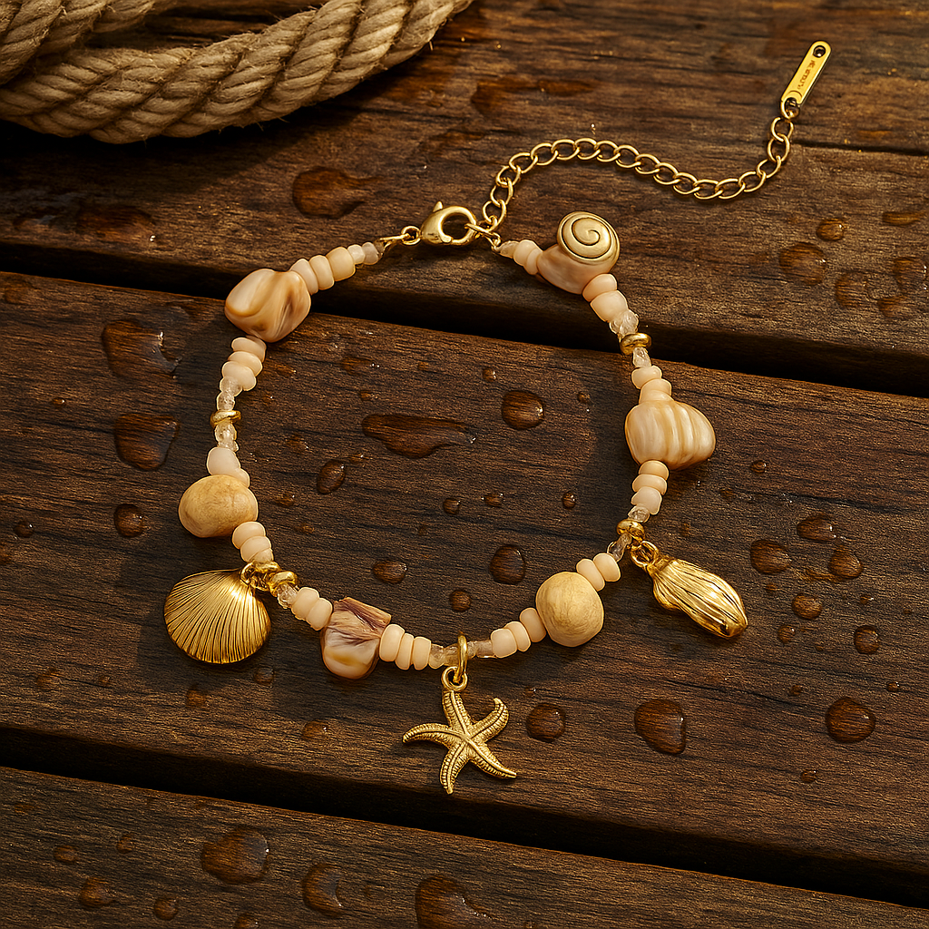 Céline | Bracelet coquillages du matin