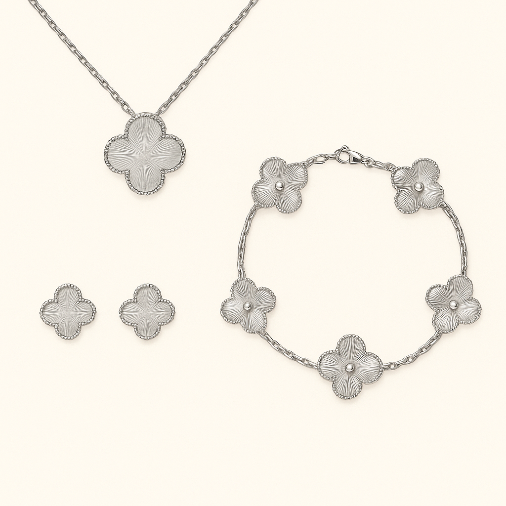 Opale | Set Collier, Bracelet & Boucles
