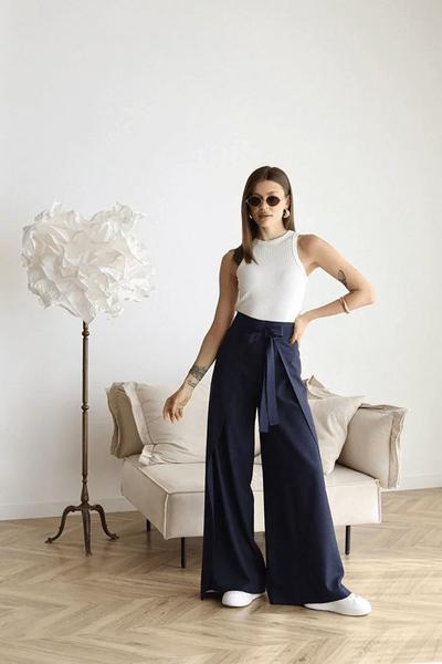 Léa Violette | Pantalon Large