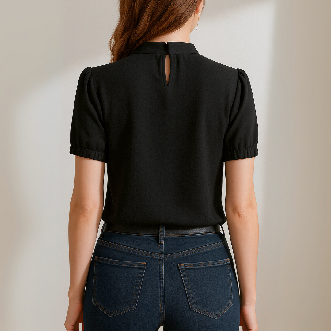 Sylvie | Blouse Élégante à Épaules Dénudées