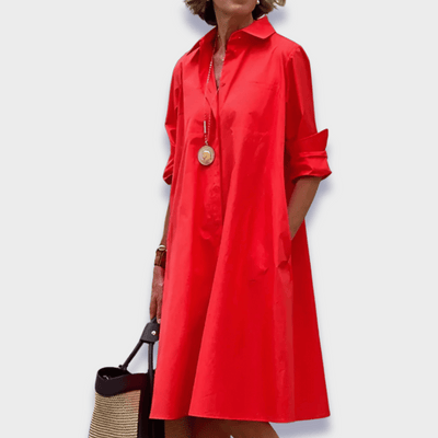 Léna Marie | Robe polo élégante et décontractée