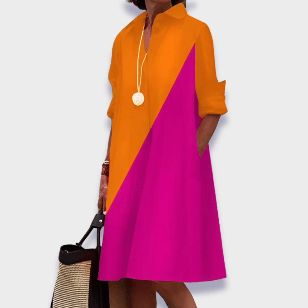 Léna Marie | Robe polo élégante et décontractée