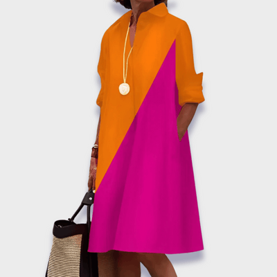Léna Marie | Robe polo élégante et décontractée