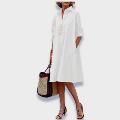 Léna Marie | Robe polo élégante et décontractée