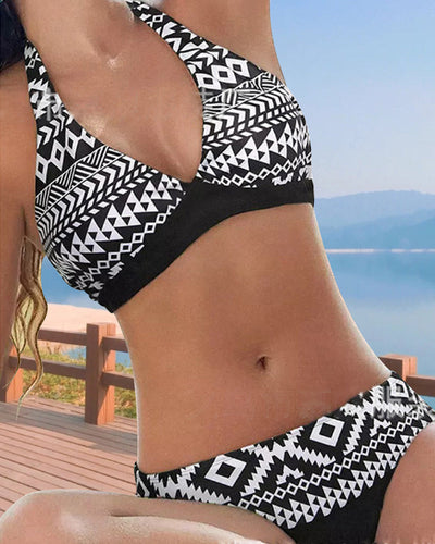 Juliette | Bikinis à imprimé floral et géométrique