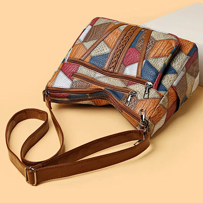 Solara | Sac Bandoulière Patchwork Élégant