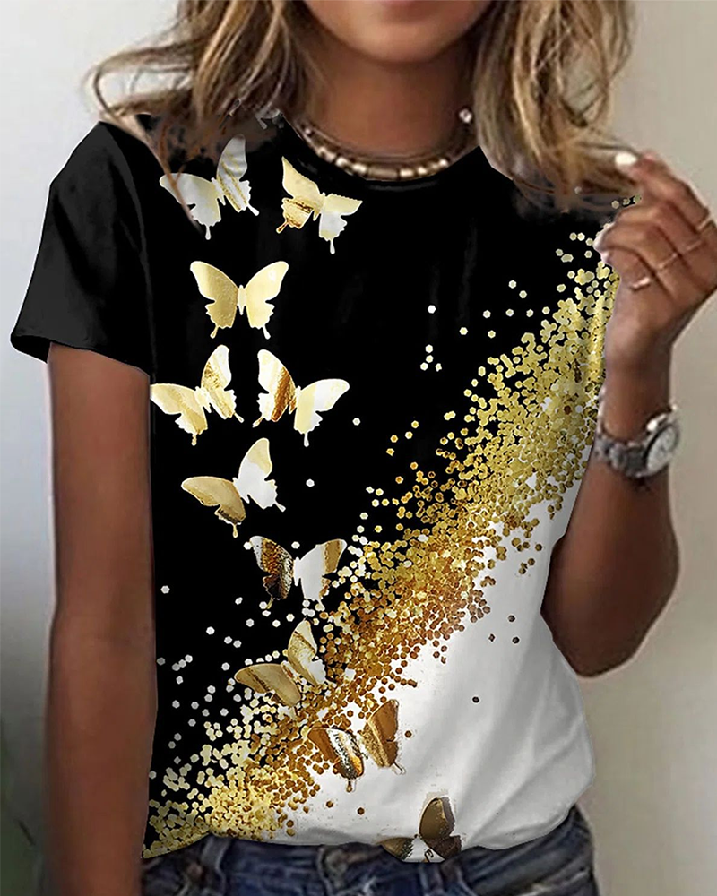 Éloria | T-shirt imprimé artistique et confortable
