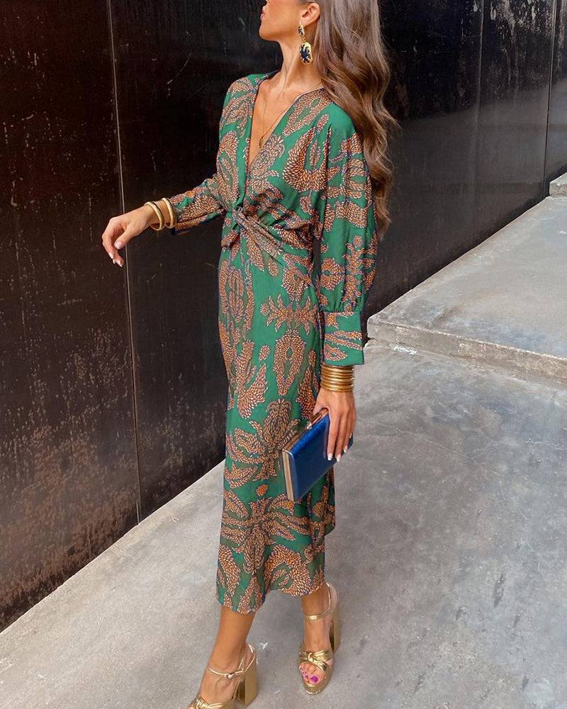 Noémie Lou | Robe imprimée élégante