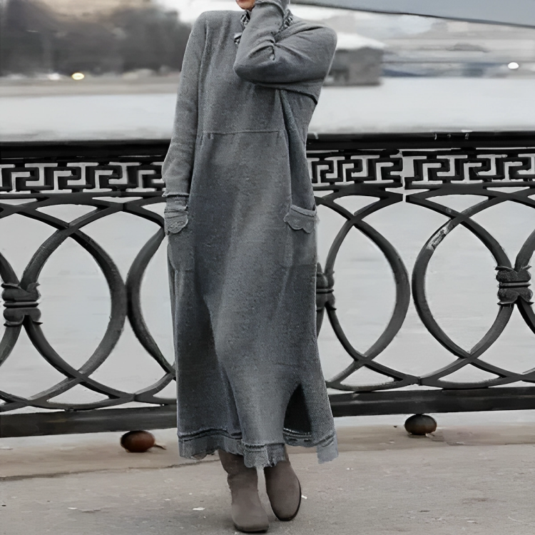 Jessamine | Robe longue en tricot