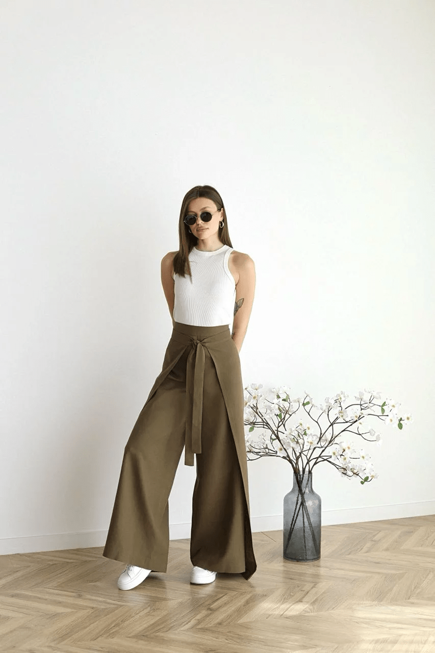 Léa Violette | Pantalon Large