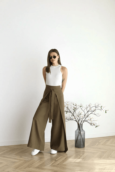 Léa Violette | Pantalon Large