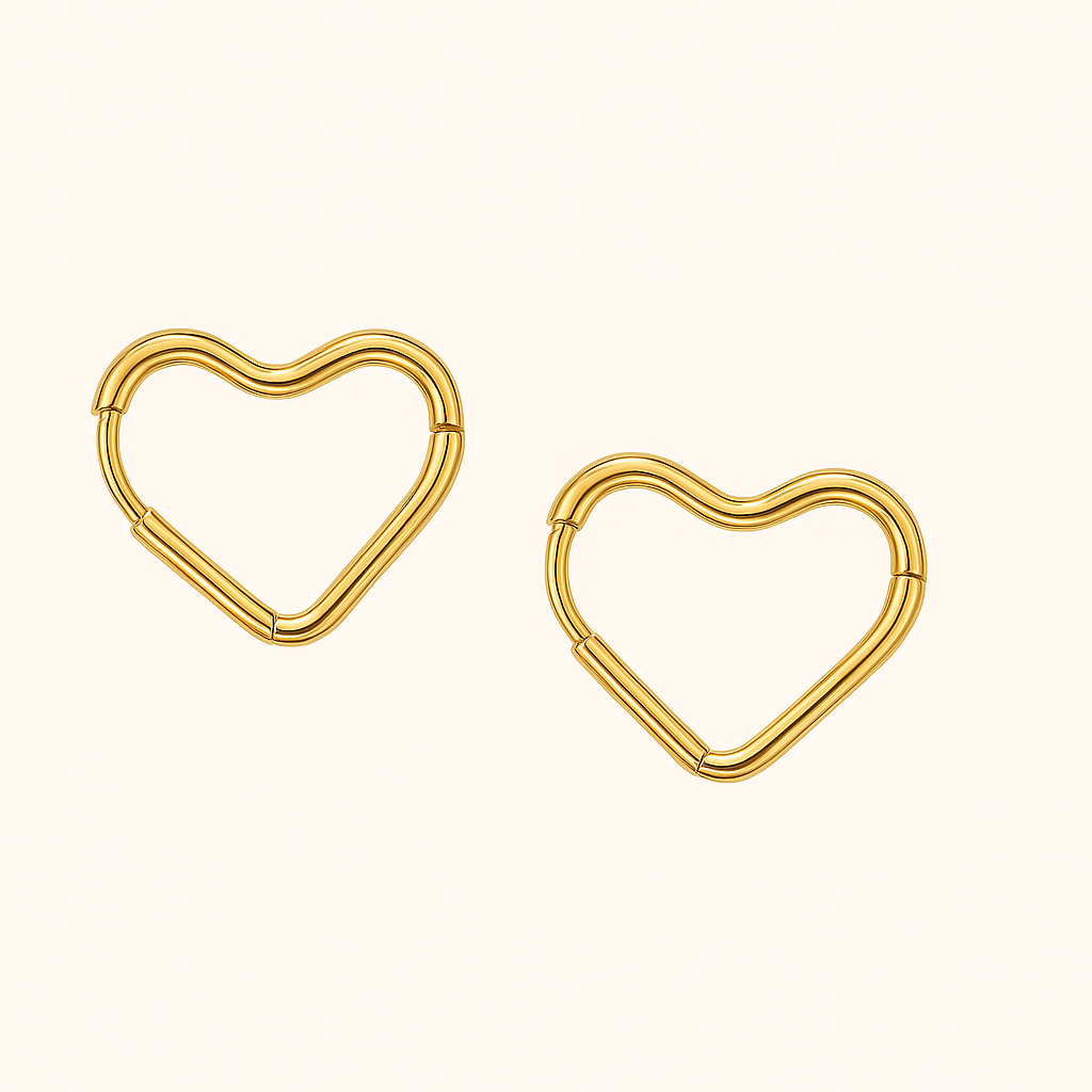 Justelle | Boucles d’Oreilles Cœurs