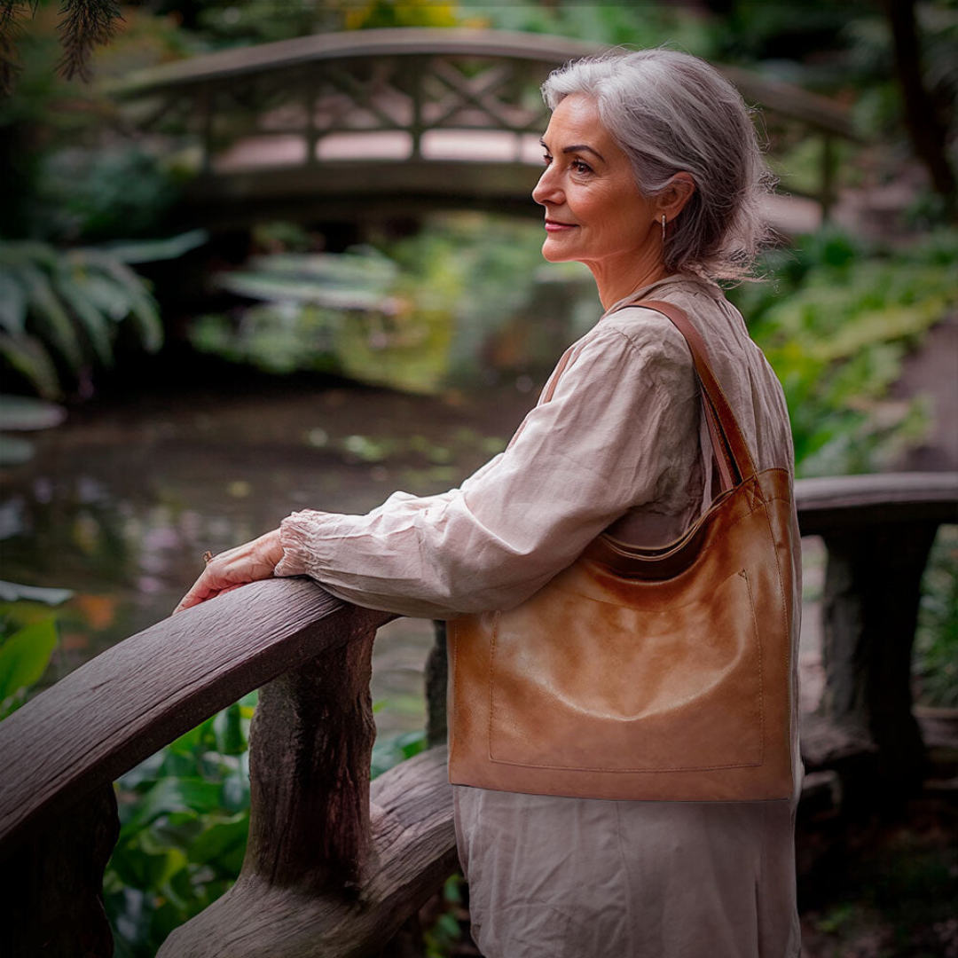 Pascaline | Sac à épaule doux Luxe Grandeur