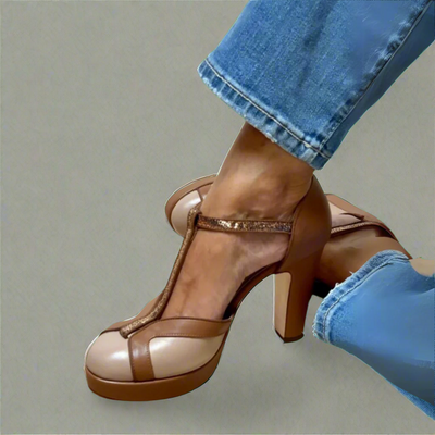 Oriane | Sandales élégantes et confortables à talons pour un style chic et volume idéal