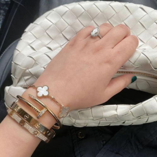 Azurine | Bracelet Élégant avec Zircone