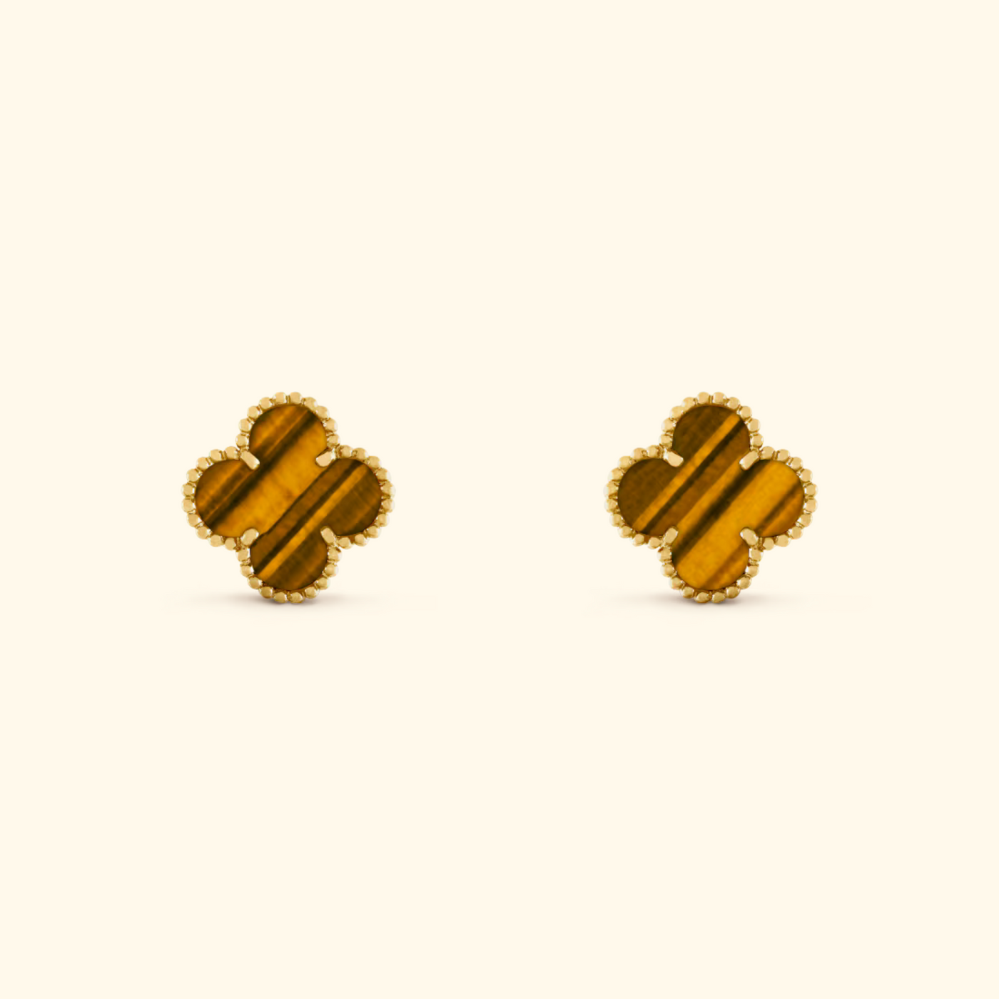 Aglaé | Boucles d’Oreilles Élégantes Trèfle