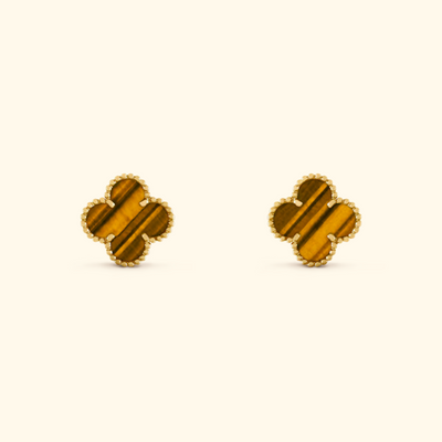 Aglaé | Boucles d’Oreilles Élégantes Trèfle