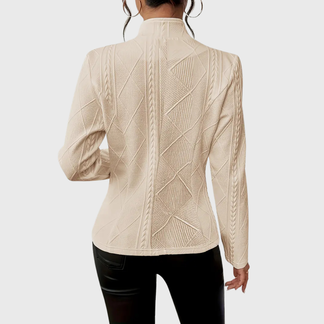 Yvonne | Blazer élégant texturé