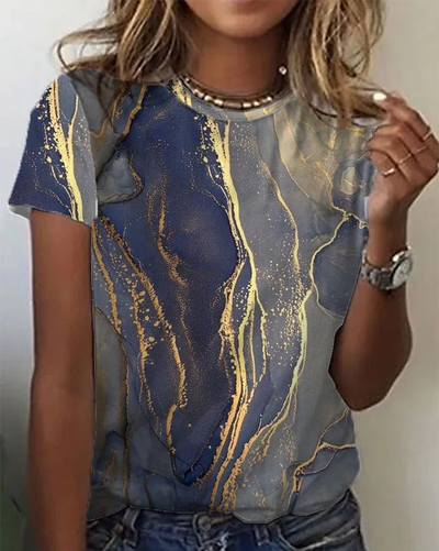 Éloria | T-shirt imprimé artistique et confortable
