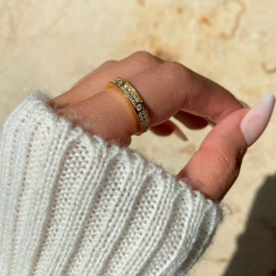 Zéphyrine | Bague Diamants Luxueuse