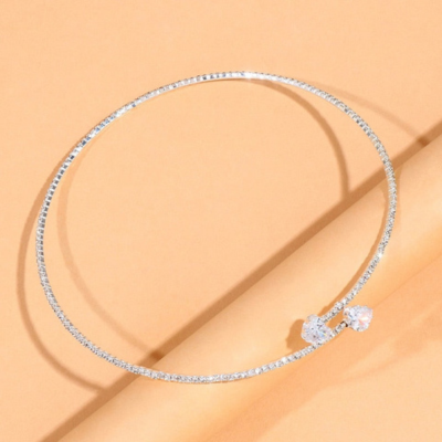 Éléonora | Collier Élégant avec Cristal