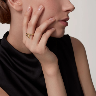 Arlène | Bague Élégante Plaquée Or