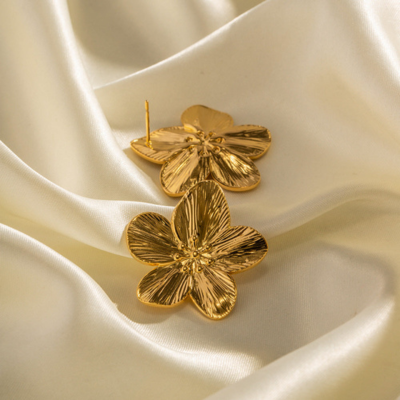 Clarimène | Boucles d’Oreilles Fleur Élégantes