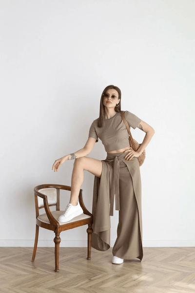 Léa Violette | Pantalon Large