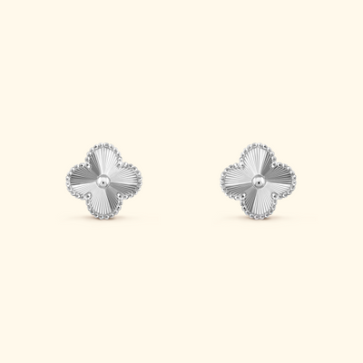 Aglaé | Boucles d’Oreilles Élégantes Trèfle