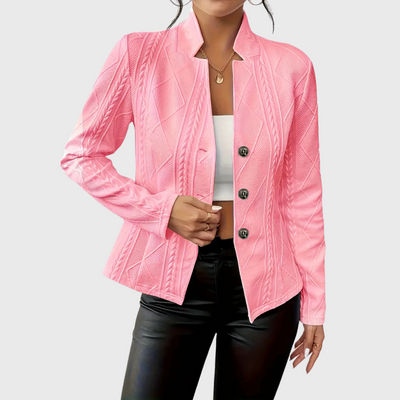 Yvonne | Blazer élégant texturé