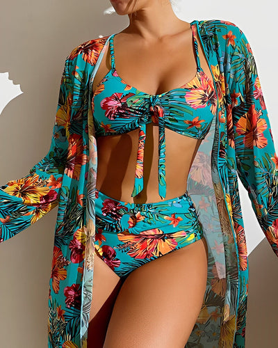 Jade | Ensemble Bikini et Paréo de Luxe