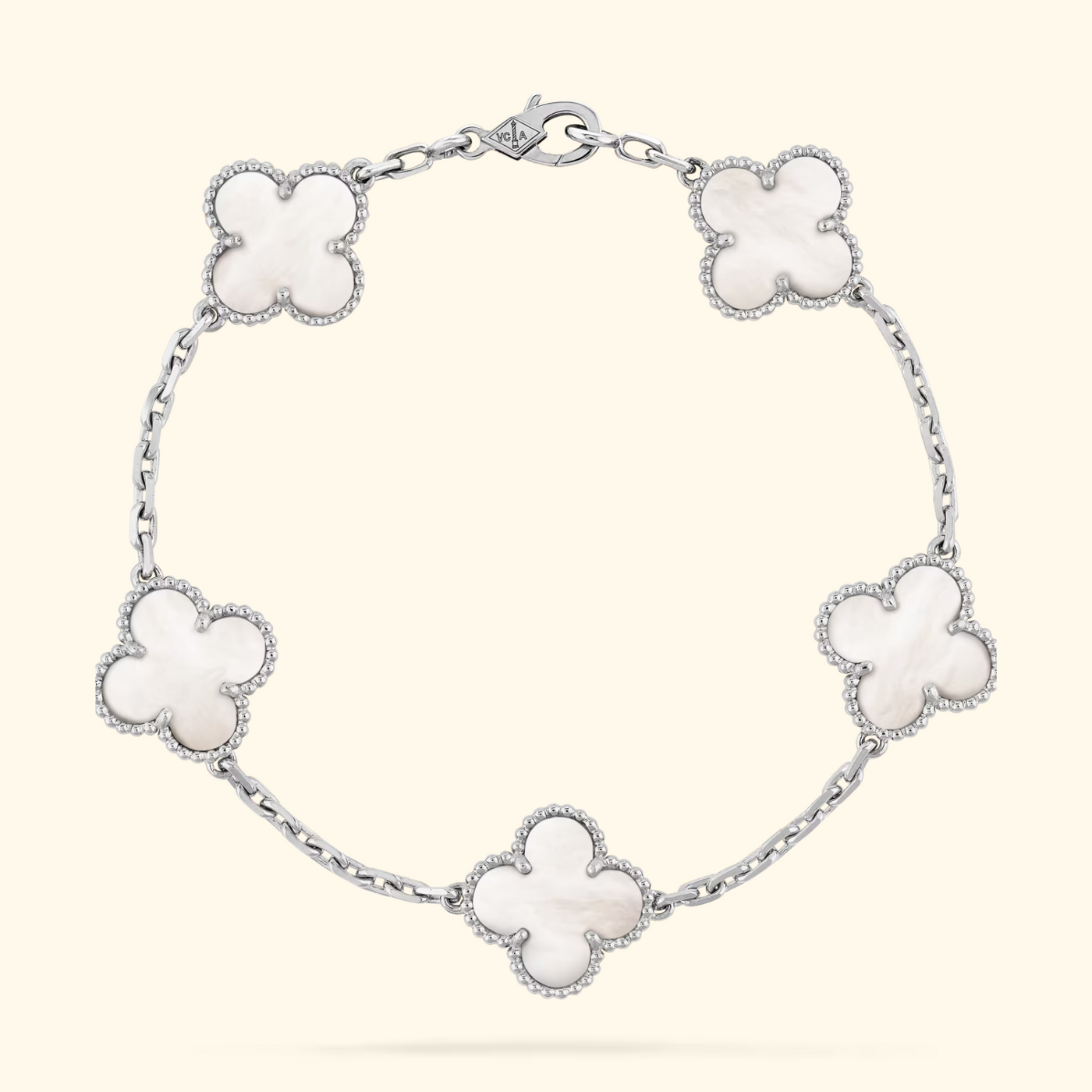 Ameline | Bracelet Floral Plaqué Or