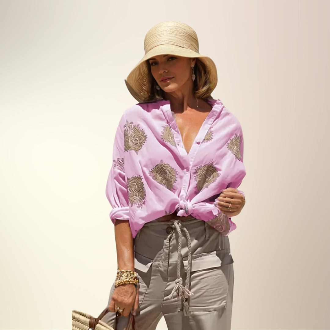 Morgane | Blouse Légère et Chique au Style Estival